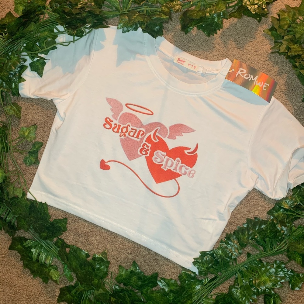 Loose fitted sugar and spice tee :-)